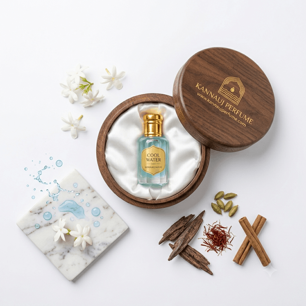 Cool Water Kannauj Attar Perfume