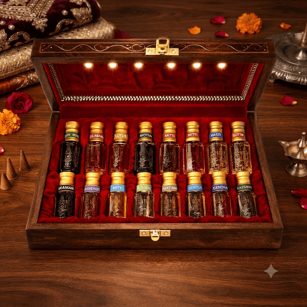 Kannauj Attar Set of 12