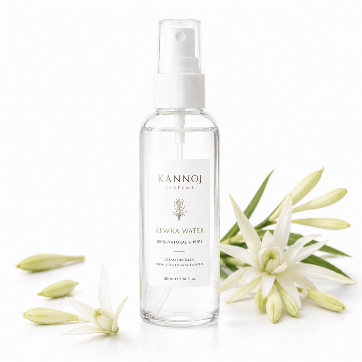 Kewra Water (Pandanus) By Kannauj Attar Perfume