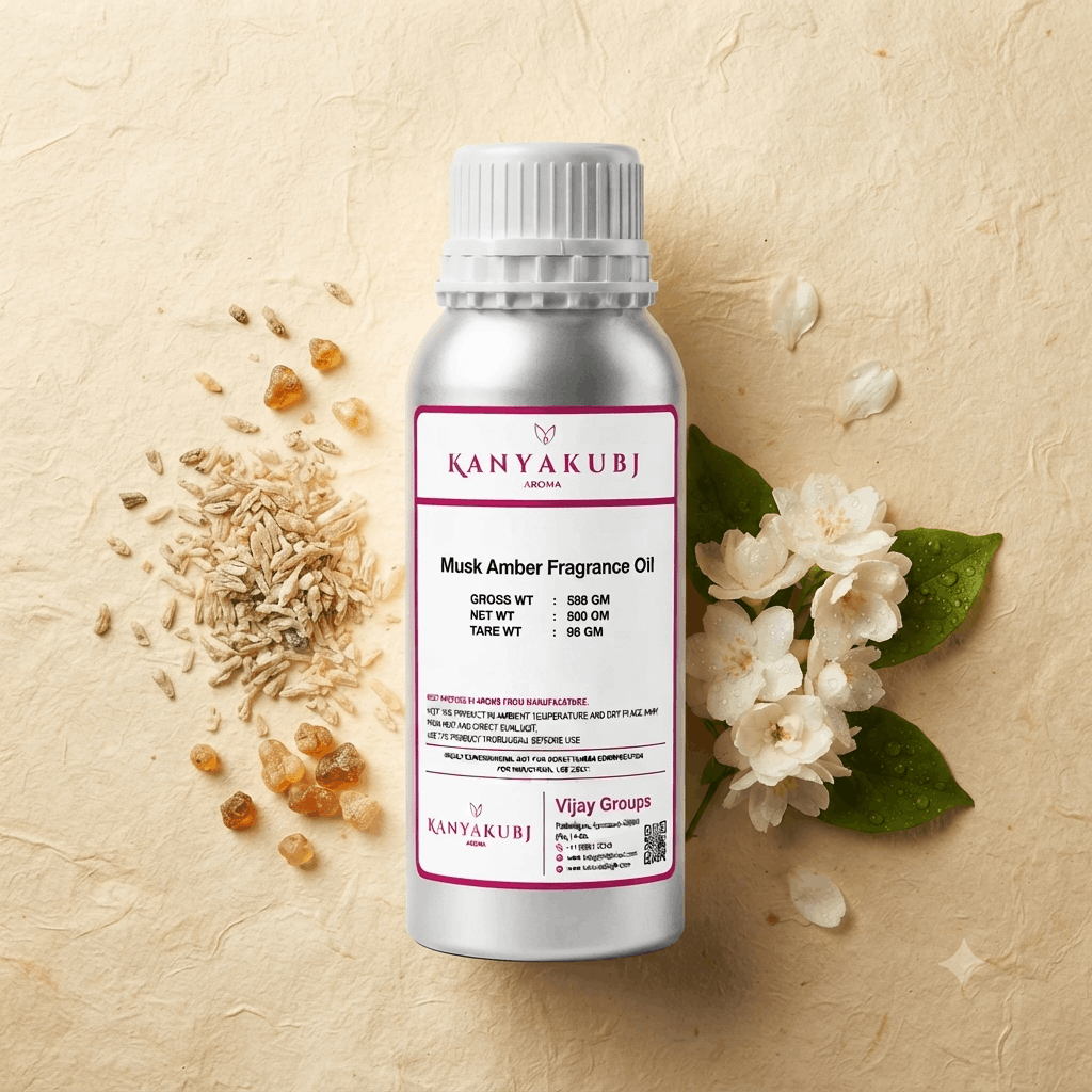 Musk Amber Fragrance Oil ( Oil Soluble )