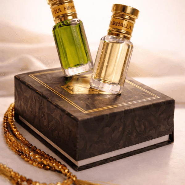 Jannatul Firdous and Mukhallat (6 ML Each) Long Lasting Exotic Attars (Pack of 2)